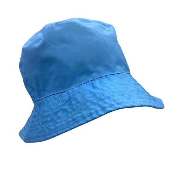 Super Mario Reversible Bucket Hat Youth Size Blue Red Featuring Mario Graphics - Picture 5 of 5